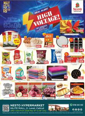 Nesto High Voltage Offers | Up to 55% Off | May 2026 flyer cover