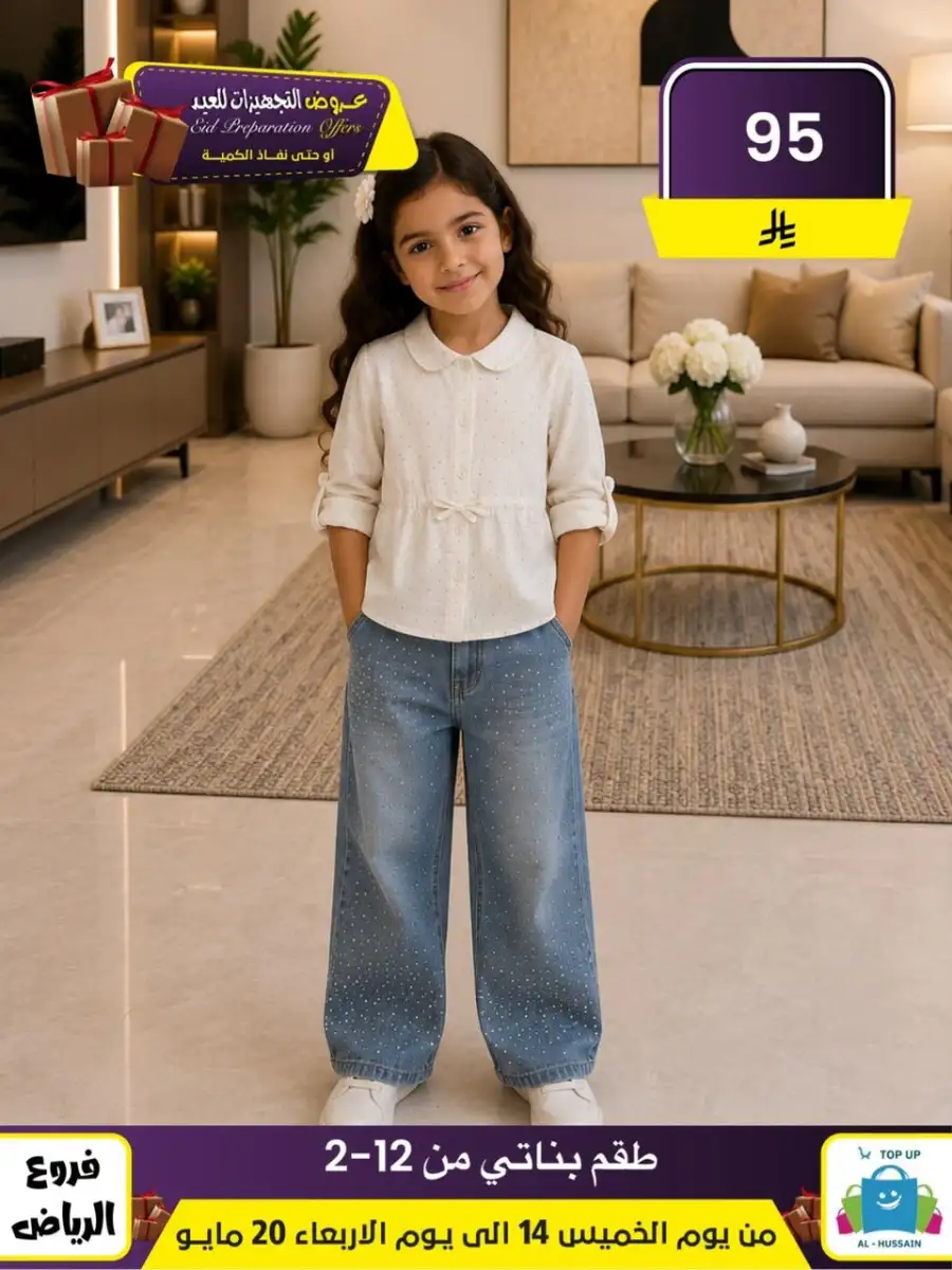 Al-Hussain Riyadh Eid Offers: Girls' Dresses page 14