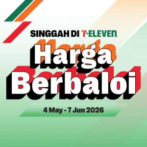 7-Eleven Harga Berbaloi Save Up to 50% | May 2026 flyer cover