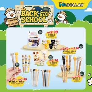 MR.DOLLAR Back to School Sale: Up to 35% Off | May 2026 flyer cover