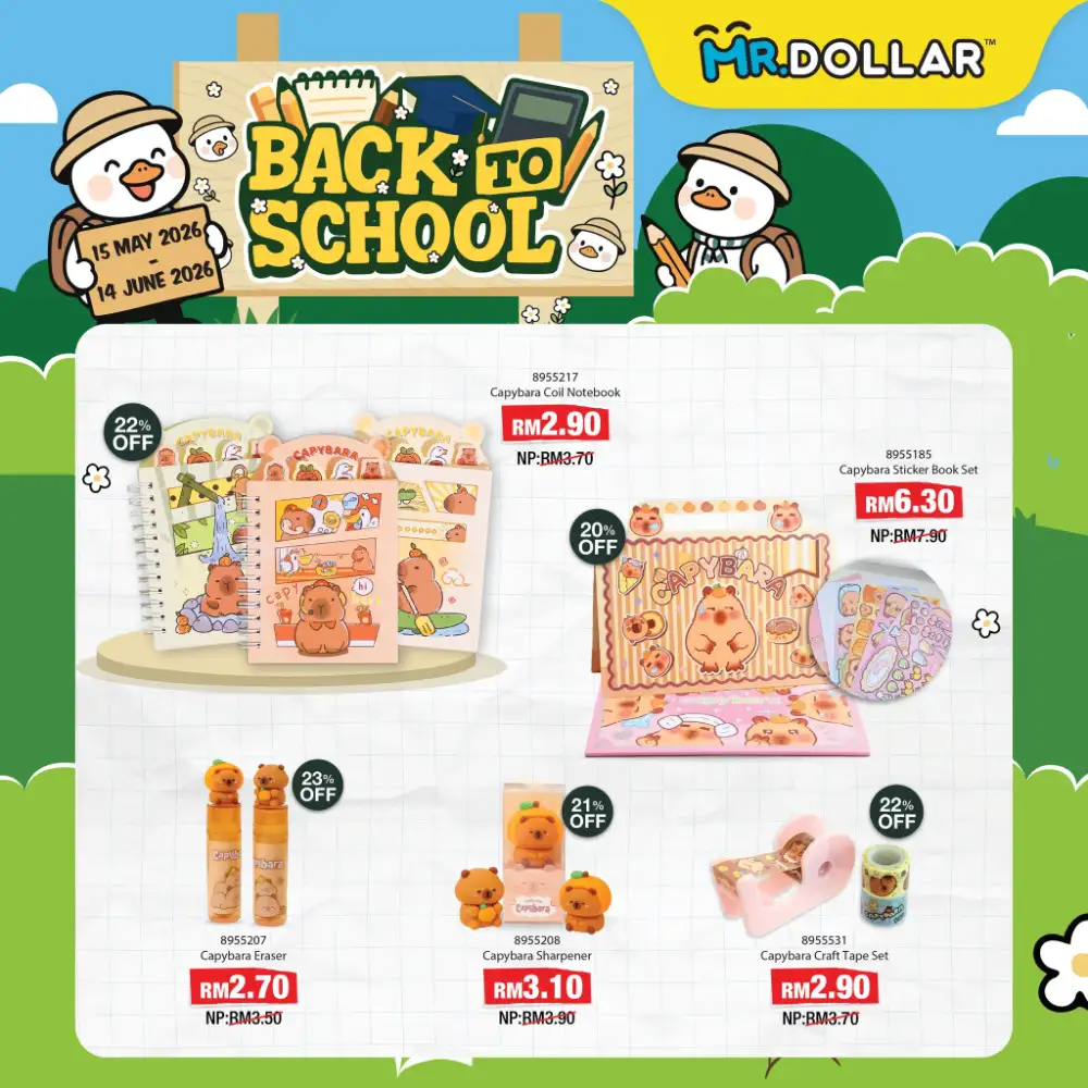 MR.DOLLAR Back to School Sale: Up to 35% Off | May 2026 page 2