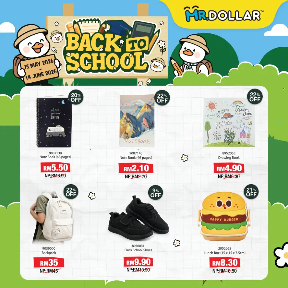 MR.DOLLAR Back to School Sale: Up to 35% Off | May 2026 page 4