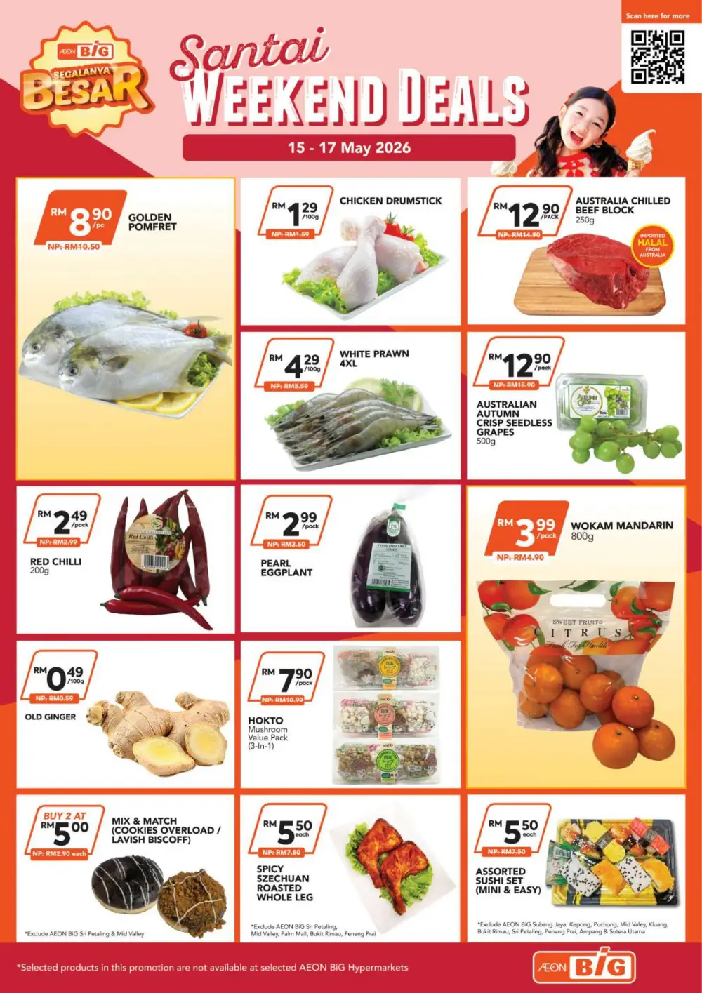 AEON BiG Weekend Deals - Save Up to 28% | May 2026 page 1