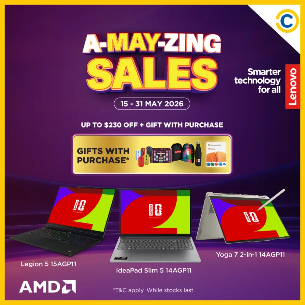 COURTS A-MAY-ZING Sales | Up to $230 Off Lenovo | May 2026 page 1