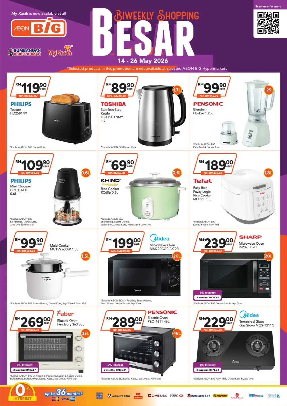 AEON BiG Besar Sale - Save Up to 40% | May 2026 page 19