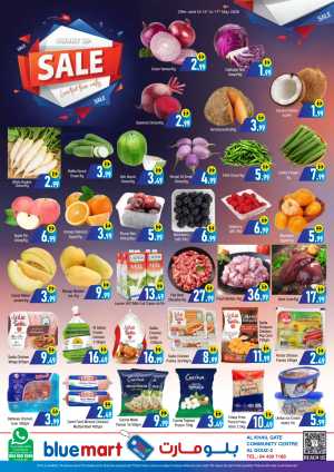 Blue Mart Al Quoz Hurry Up Sale | May 2026 flyer cover