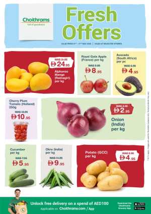 Choithrams Fresh Offers UAE | May 2026 flyer cover
