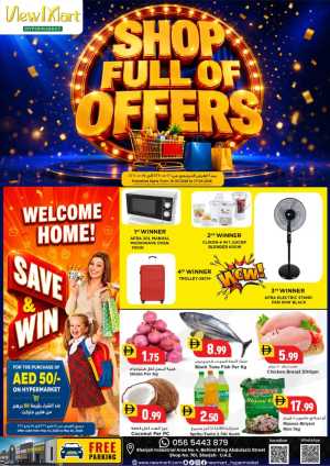 NewMart Save & Win Offer - May 2026 flyer cover