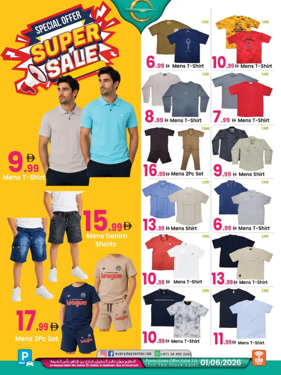 Everyday Center RAK Super Sale: Men's Fashion Offer page 5