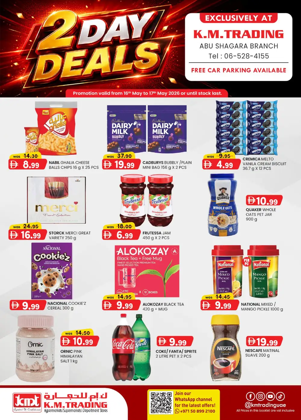 K.M. Trading 2 Day Deals Up To 60% Off | May 2026 page 1