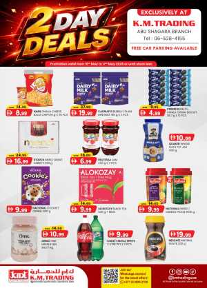 K.M. Trading 2 Day Deals Up To 60% Off | May 2026 flyer cover