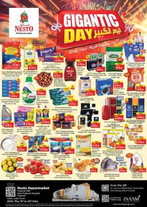 Nesto Gigantic Day Offer | May 2026 flyer cover