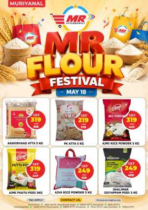 Flour festival flyer cover