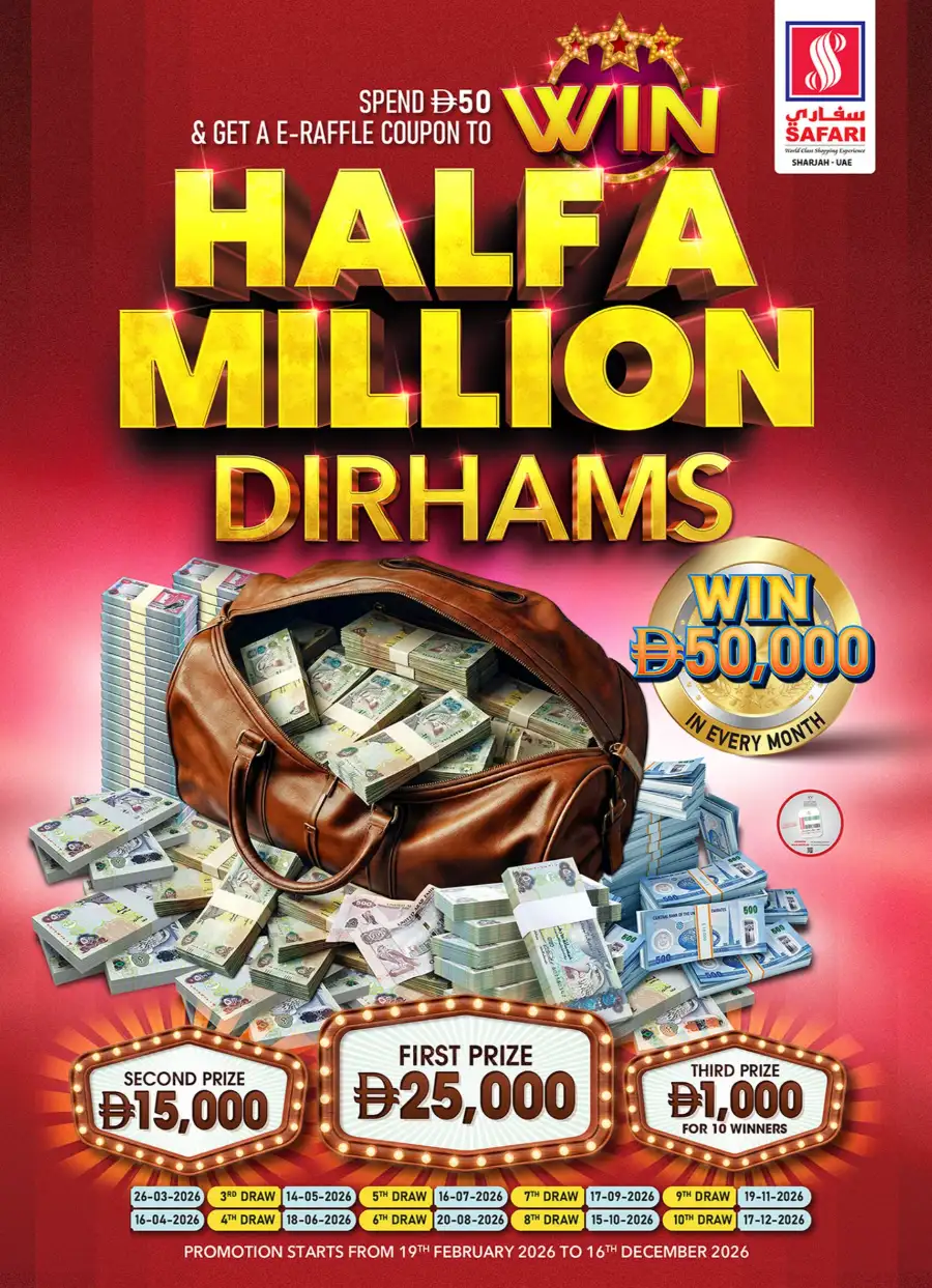 Safari Sharjah Eid Mega Savings Offers page 46