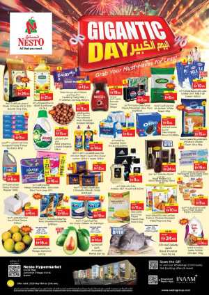 Nesto JVC Dubai Gigantic Day Offers flyer cover