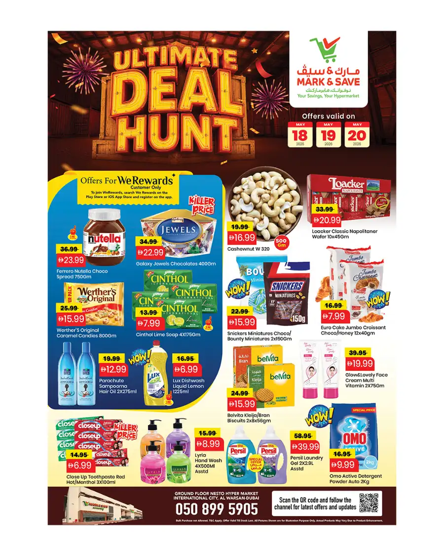 Mark & Save Al Warsan Ultimate Deal Hunt Offers page 1