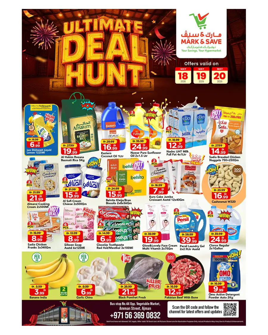 Mark & Save Ultimate Deal Hunt | Offers Valid May 18-20 page 1