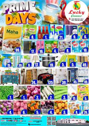 Lucky Center Prime Days Offers | May 18 - 20, 2026 flyer cover