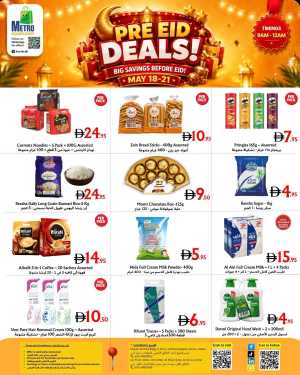 Pre Eid Deals & Grocery Offers | Valid May 18-21 flyer cover