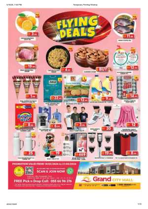 Grand City Mall Flying Deals | Offers Valid Till May 21 flyer cover