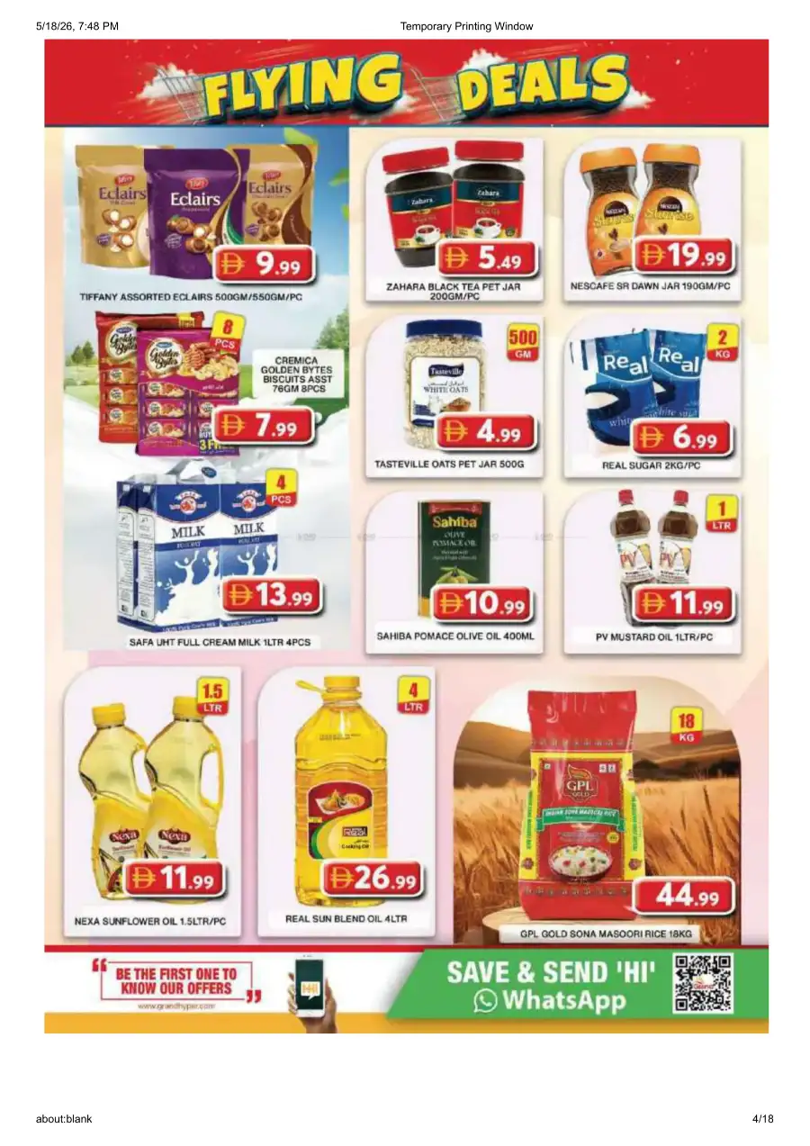 Grand City Mall Flying Deals | Offers Valid Till May 21 page 4