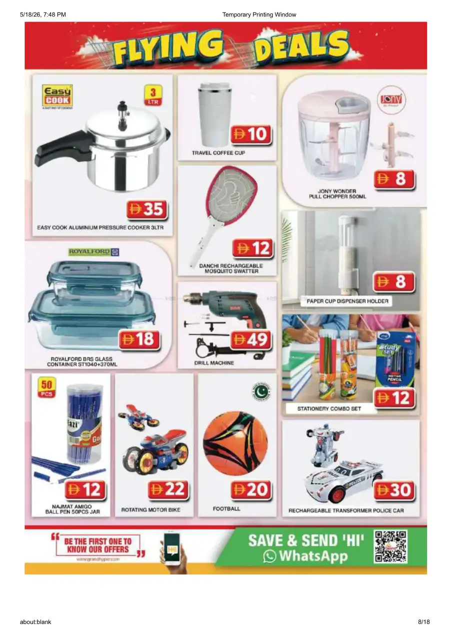 Grand City Mall Flying Deals | Offers Valid Till May 21 page 8