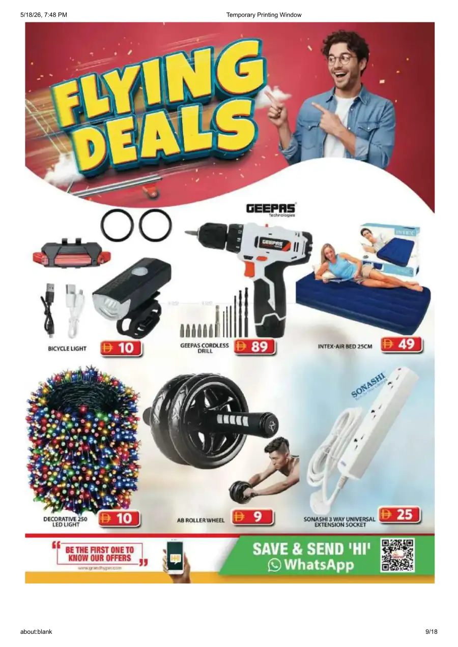 Grand City Mall Flying Deals | Offers Valid Till May 21 page 9