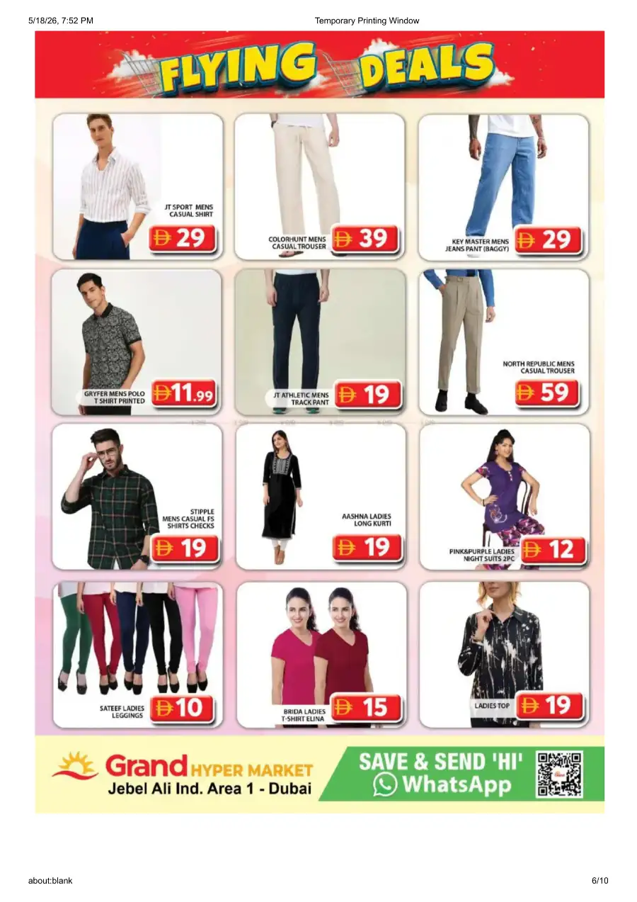 Grand Hypermarket Flying Deals | 18 - 21 May 2026 page 6