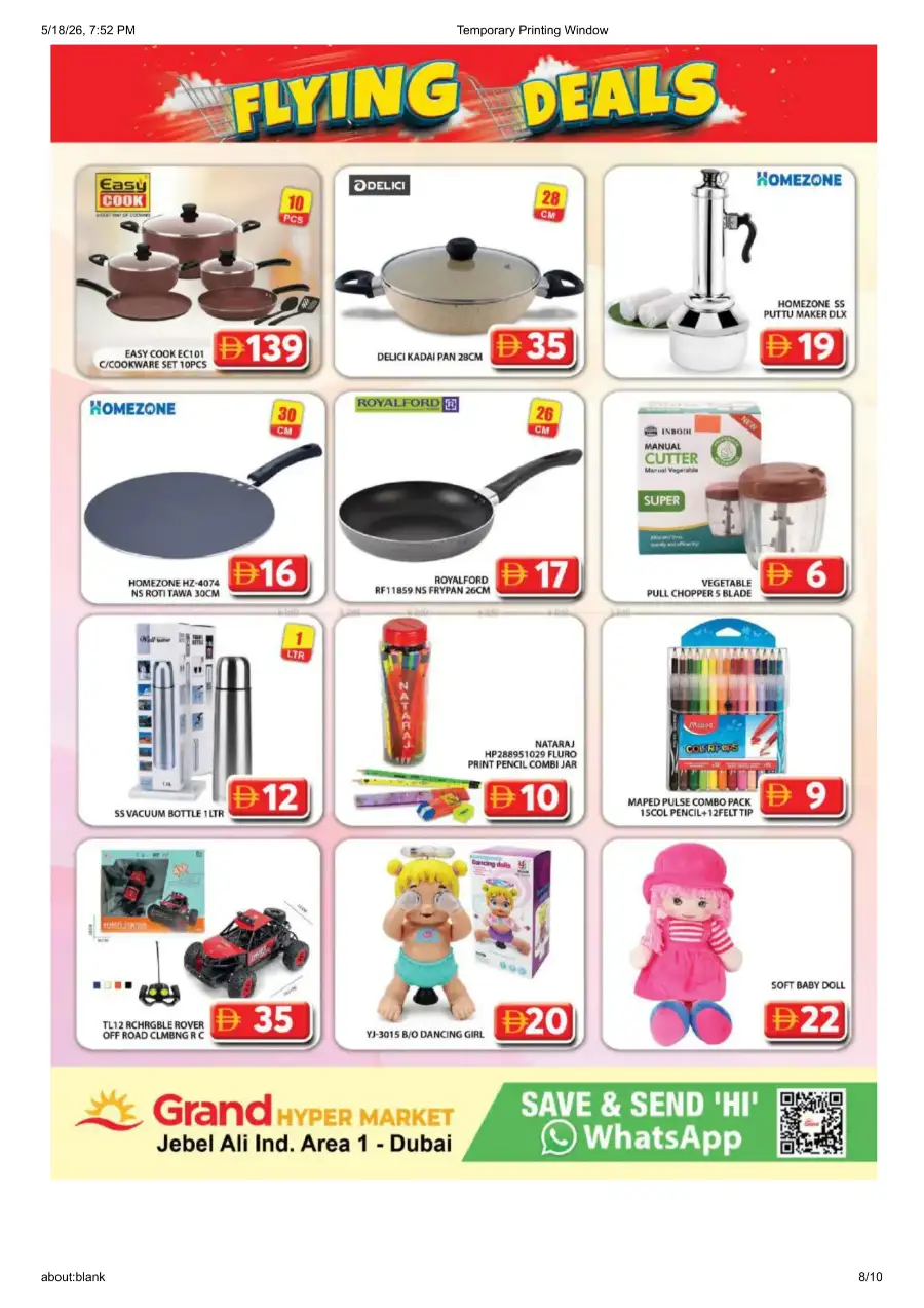 Grand Hypermarket Flying Deals | 18 - 21 May 2026 page 8