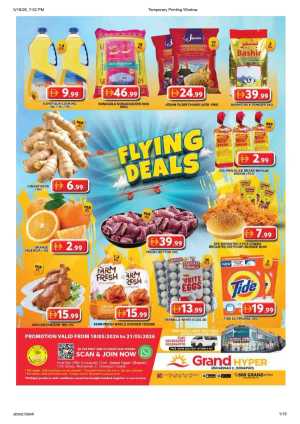 Grand Hyper Flying Deals | Offer Valid Till 21 May 2026 flyer cover
