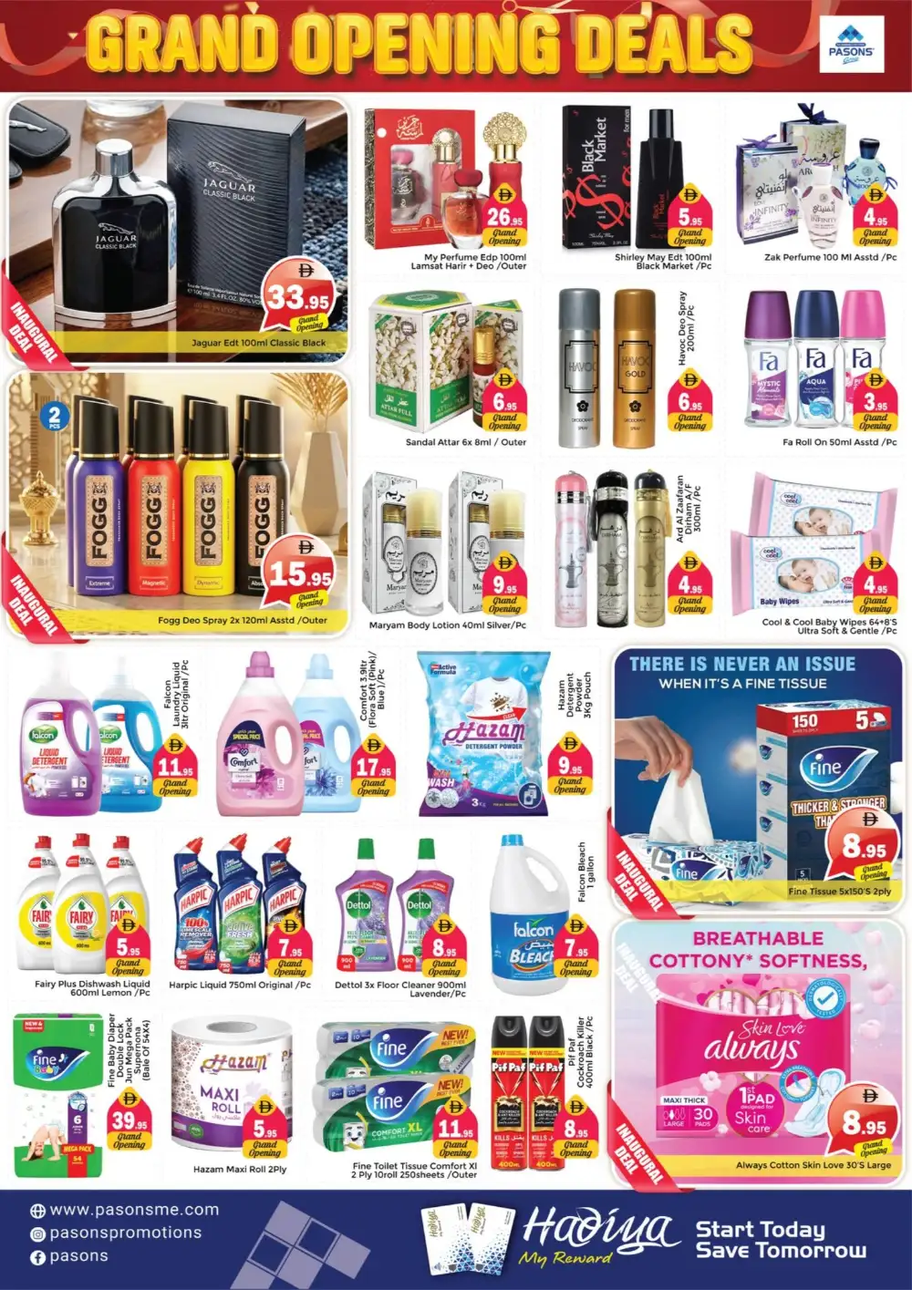 Pasons Grand Opening Offers | Up to 50% Off page 13