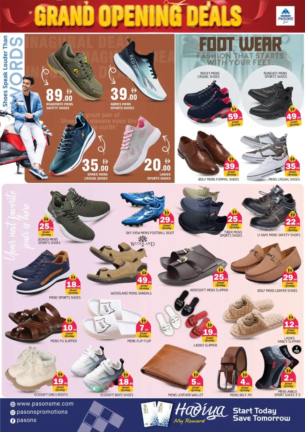 Pasons Grand Opening Offers | Up to 50% Off page 16