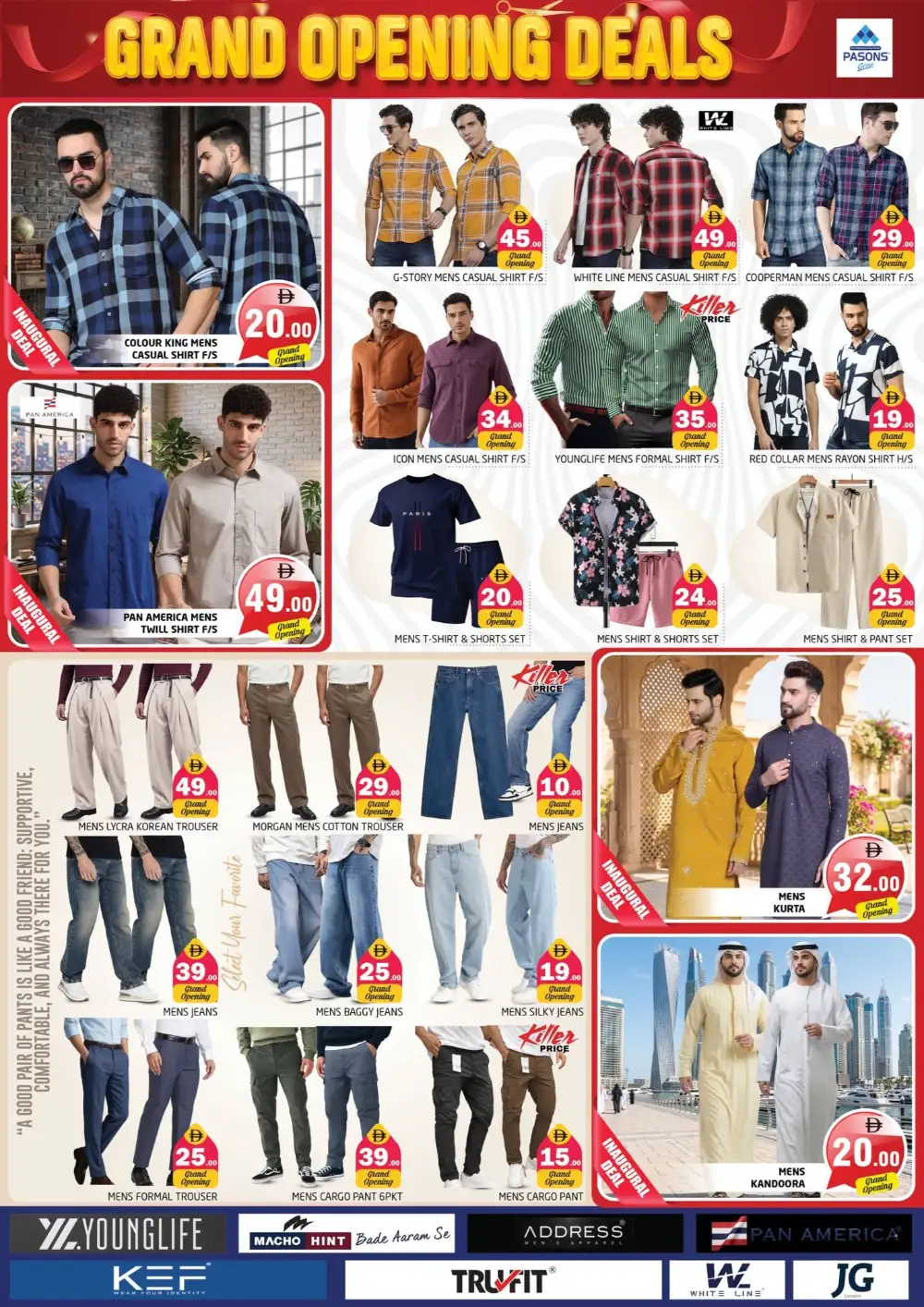 Pasons Grand Opening Offers | Up to 50% Off page 17