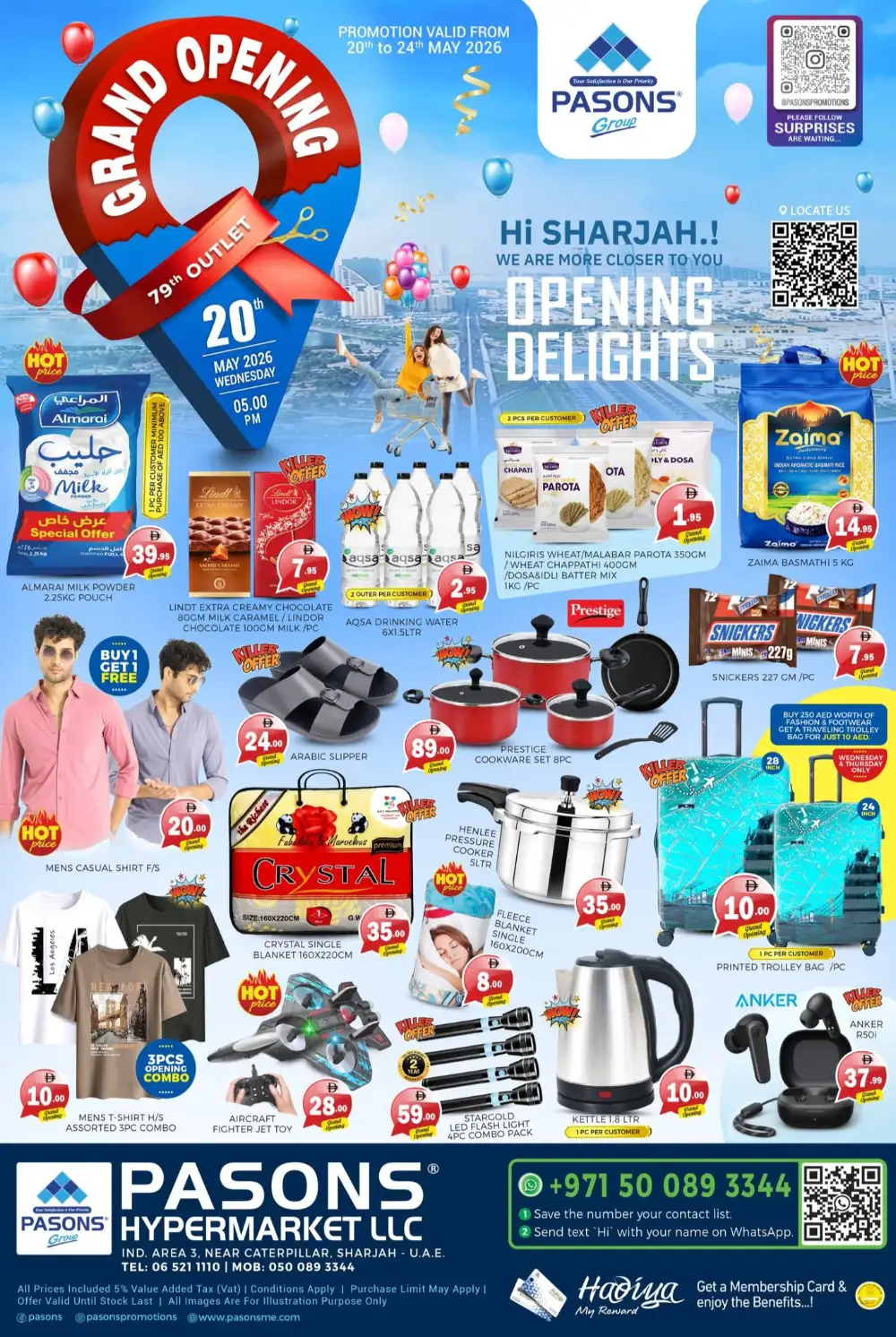 Pasons Grand Opening Offers | Up to 50% Off page 2