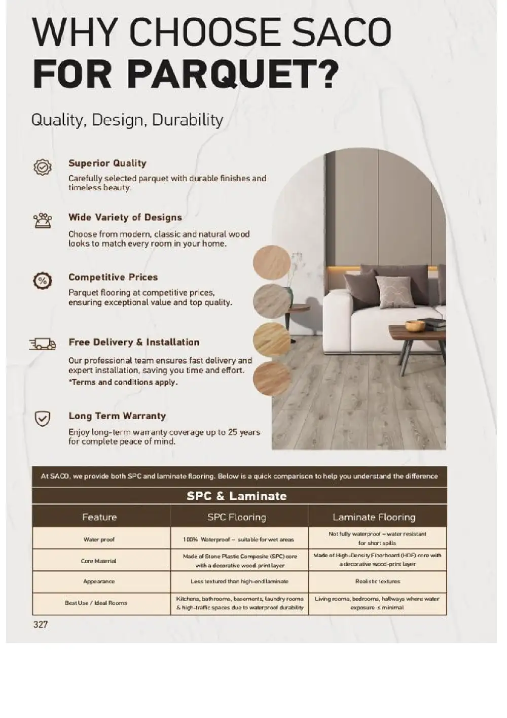 SACO Indoor Furniture Catalogue 2026 Offers page 329