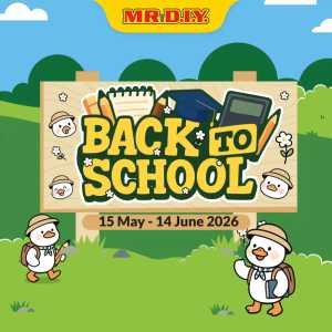 MR D.I.Y. Back To School Sale | June 2026 flyer cover