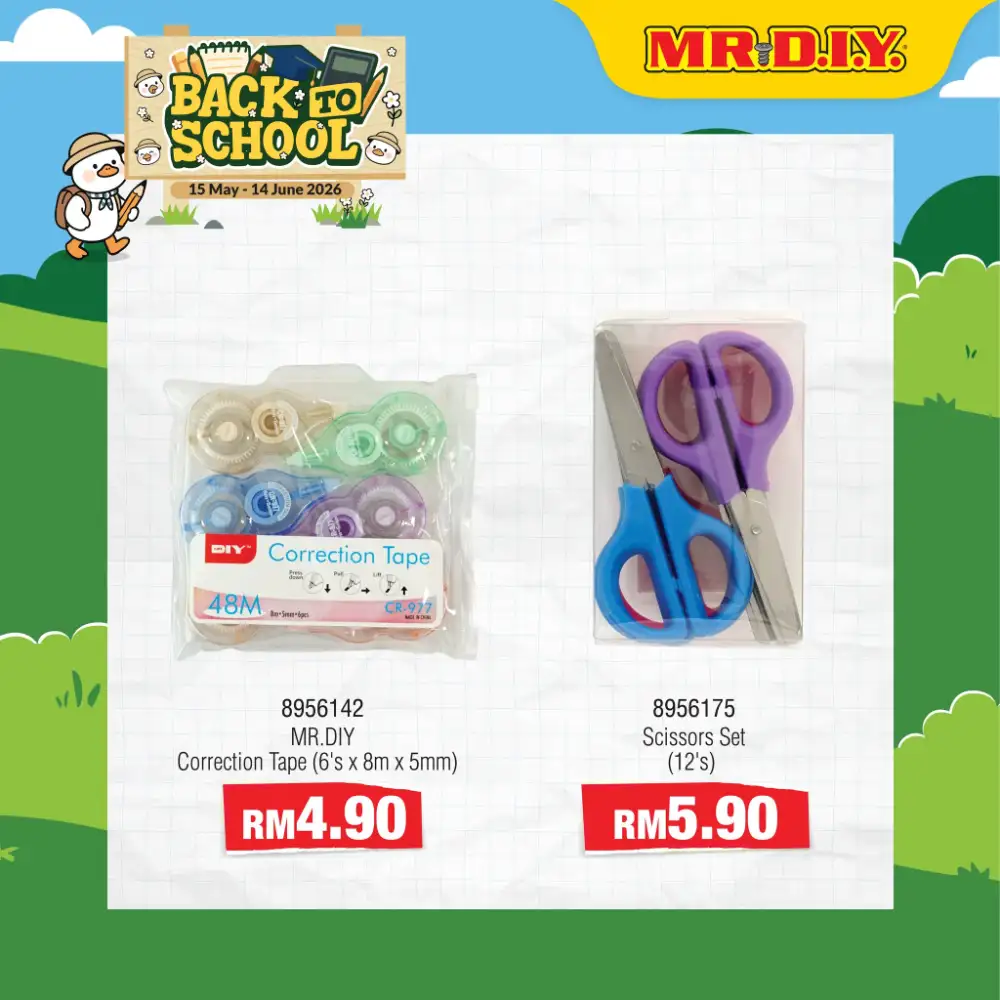 MR D.I.Y. Back To School Sale | June 2026 page 11