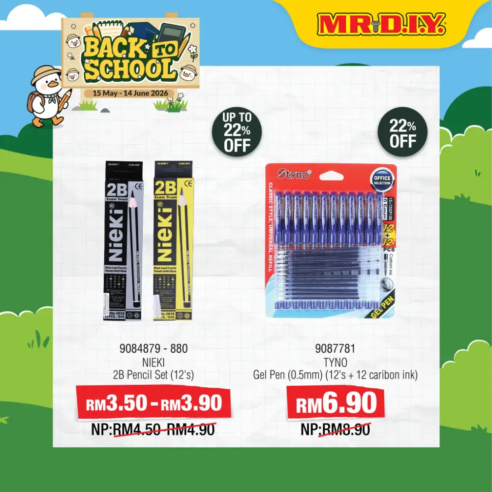 MR D.I.Y. Back To School Sale | June 2026 page 14