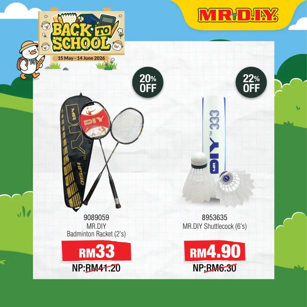 MR D.I.Y. Back To School Sale | June 2026 page 15