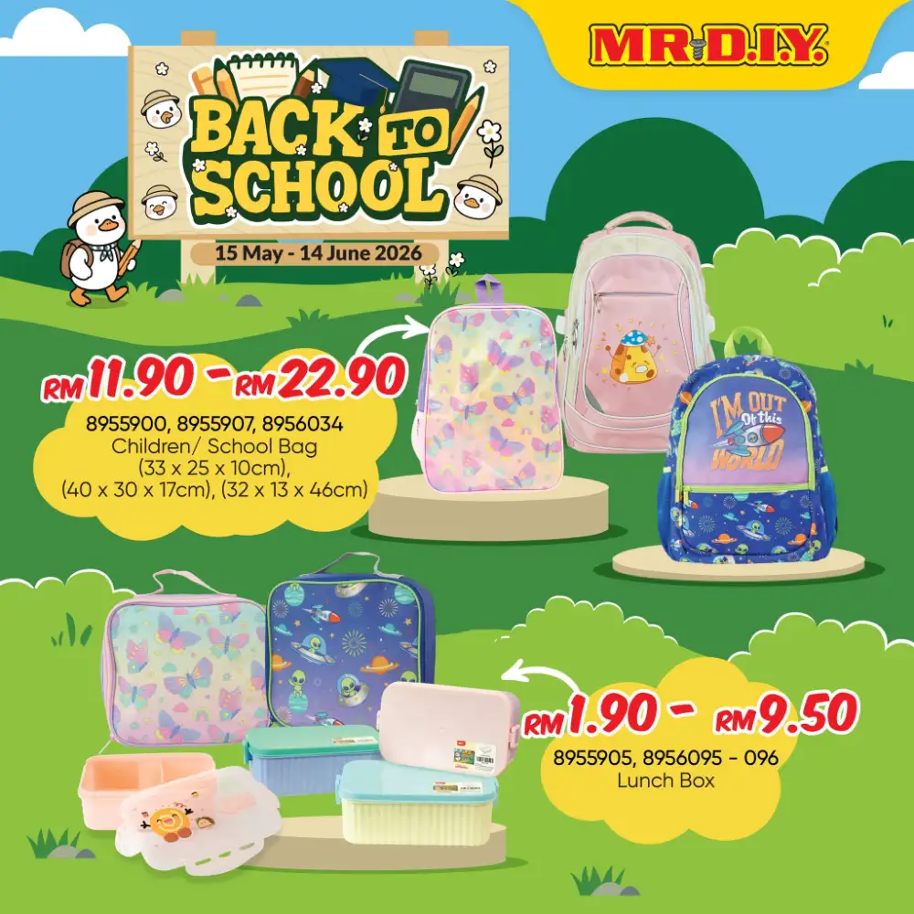 MR D.I.Y. Back To School Sale | June 2026 page 3