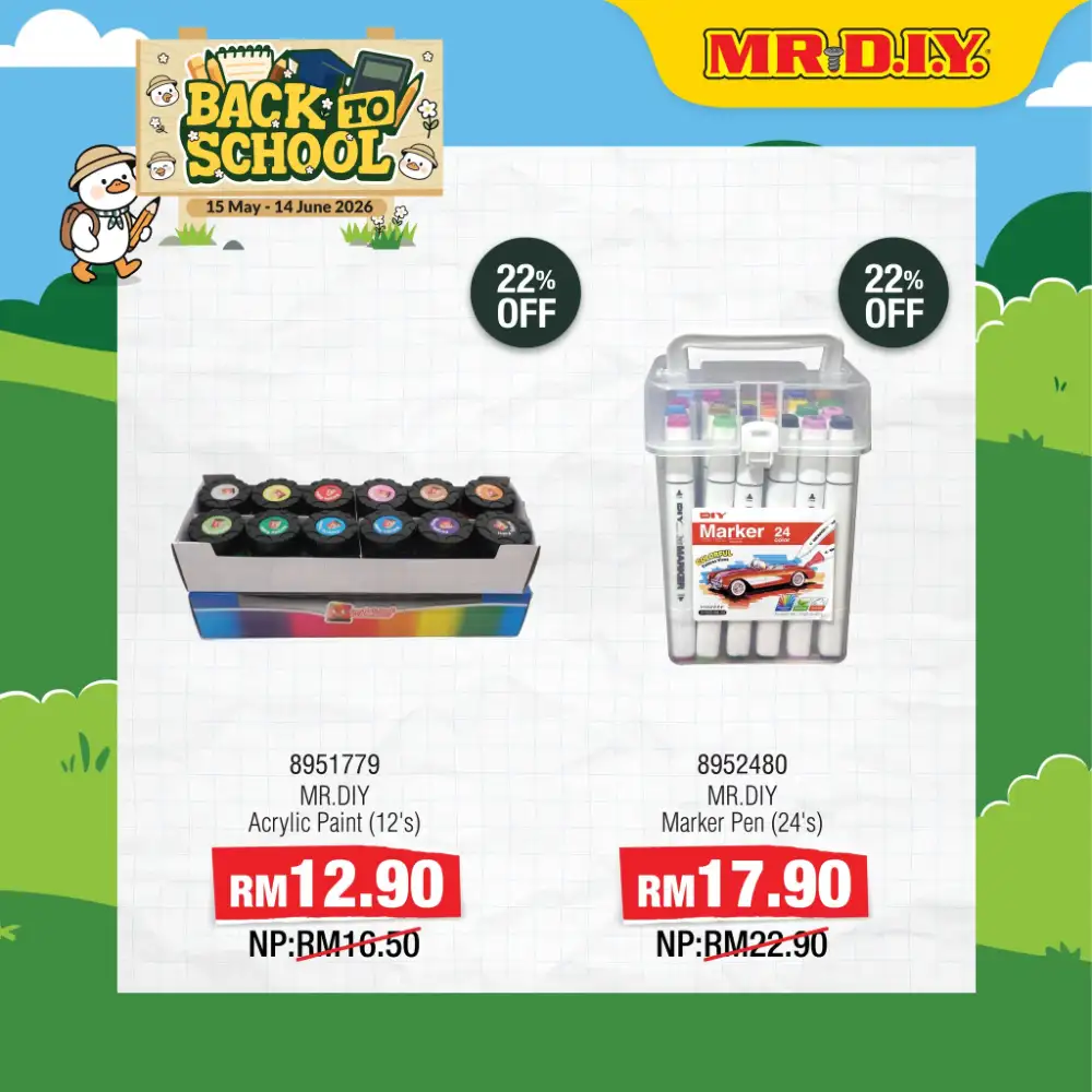 MR D.I.Y. Back To School Sale | June 2026 page 4
