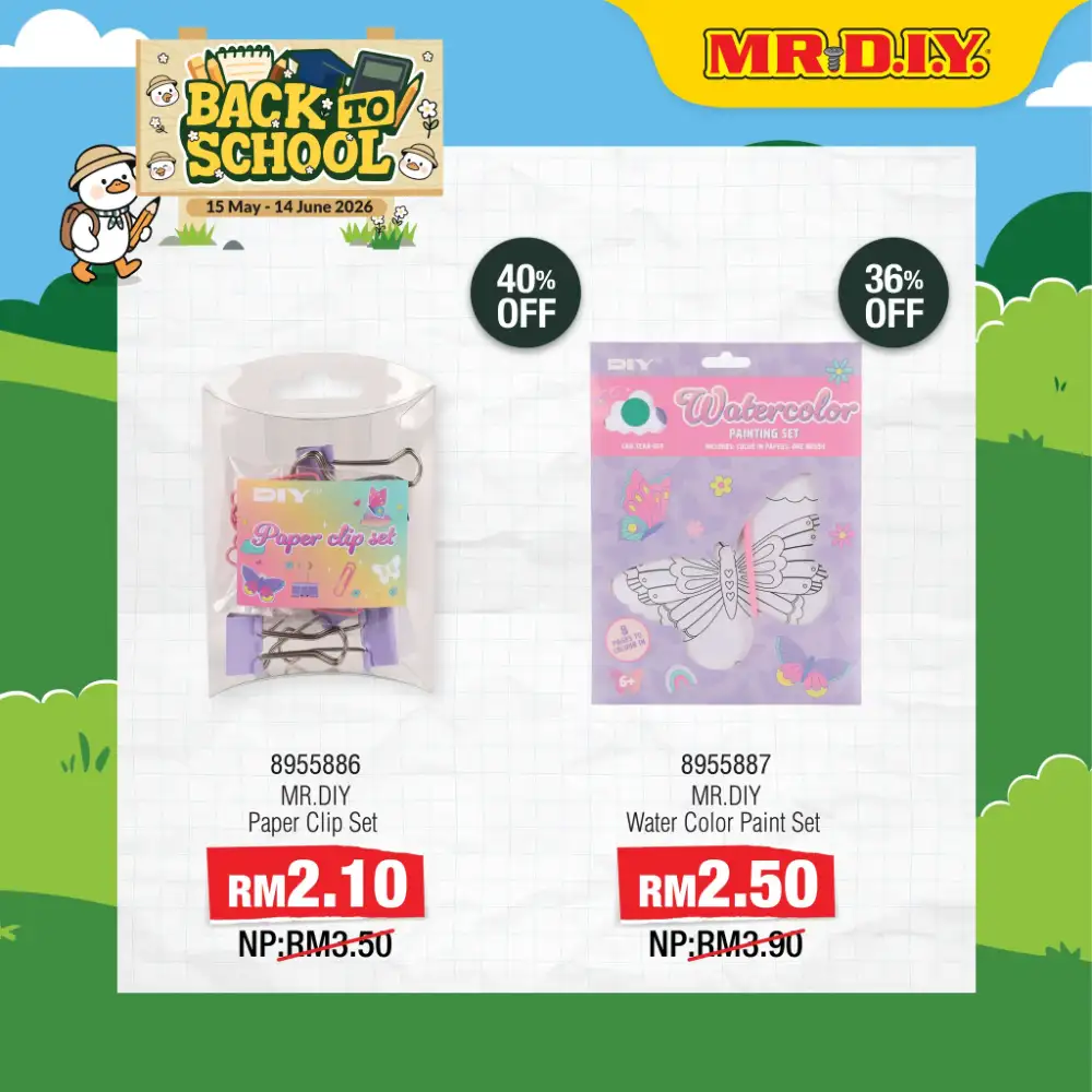MR D.I.Y. Back To School Sale | June 2026 page 5