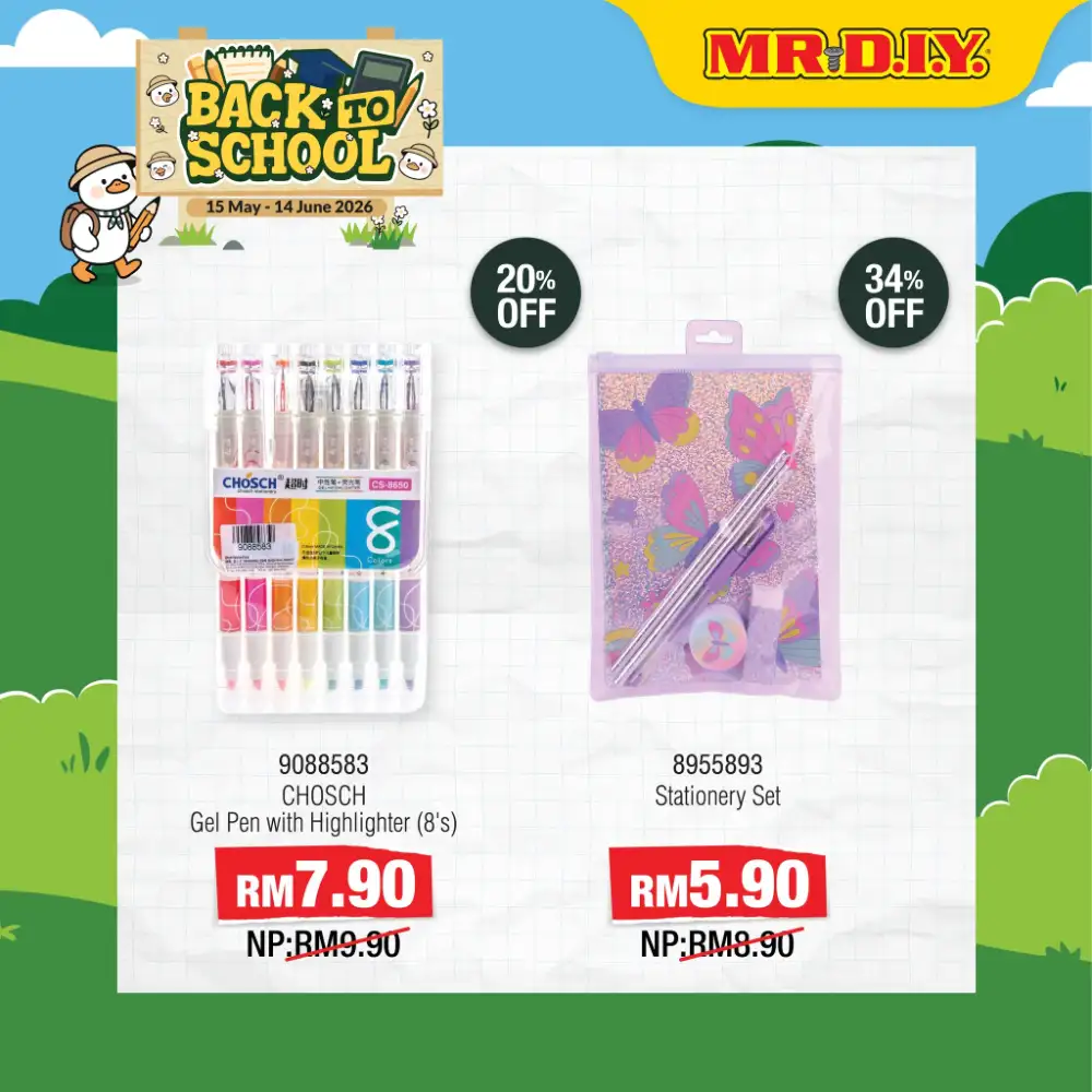 MR D.I.Y. Back To School Sale | June 2026 page 6