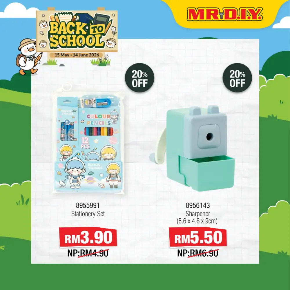 MR D.I.Y. Back To School Sale | June 2026 page 9