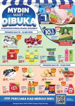 MYDIN Mart Opening Offers | May 2026 Deals flyer cover