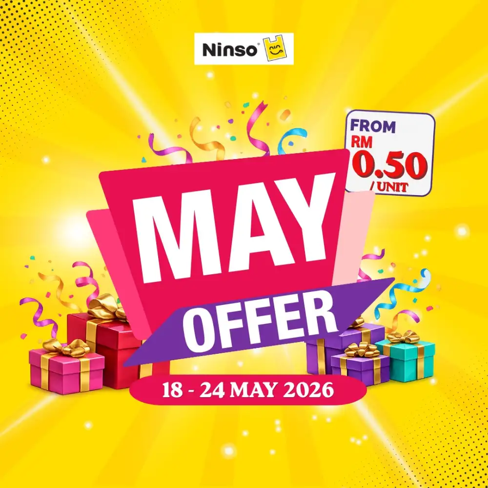 Ninso May Offers | Deals from RM0.50 2026 page 1