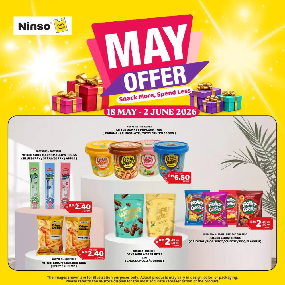 Ninso May Offers | Deals from RM0.50 2026 page 4
