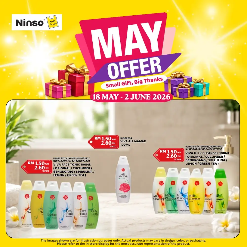 Ninso May Offers | Deals from RM0.50 2026 page 6