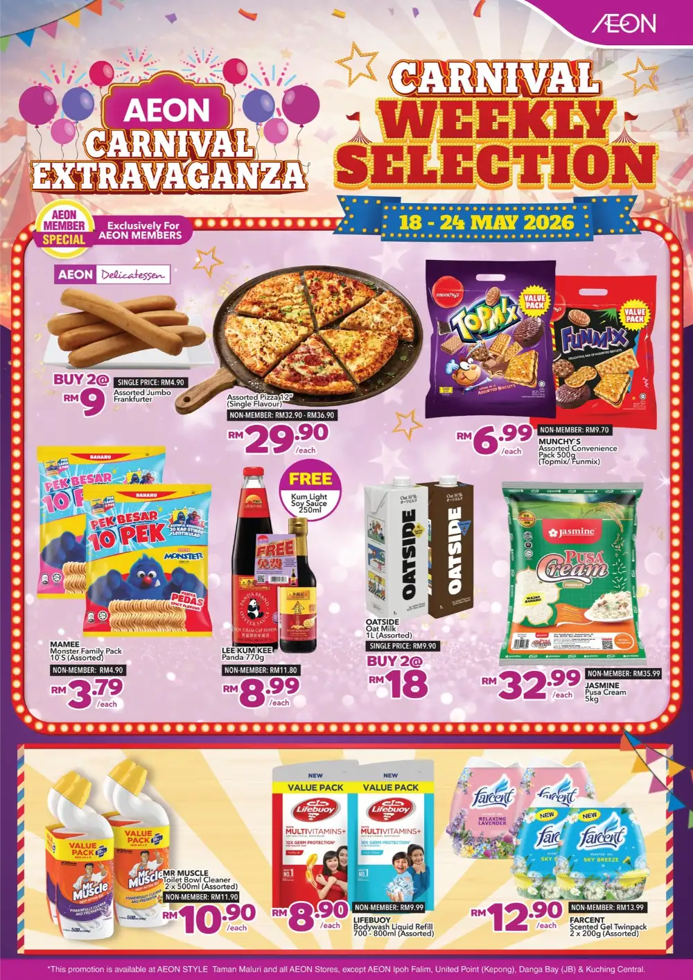 AEON Carnival Weekly Selection Offers May 2026 page 1