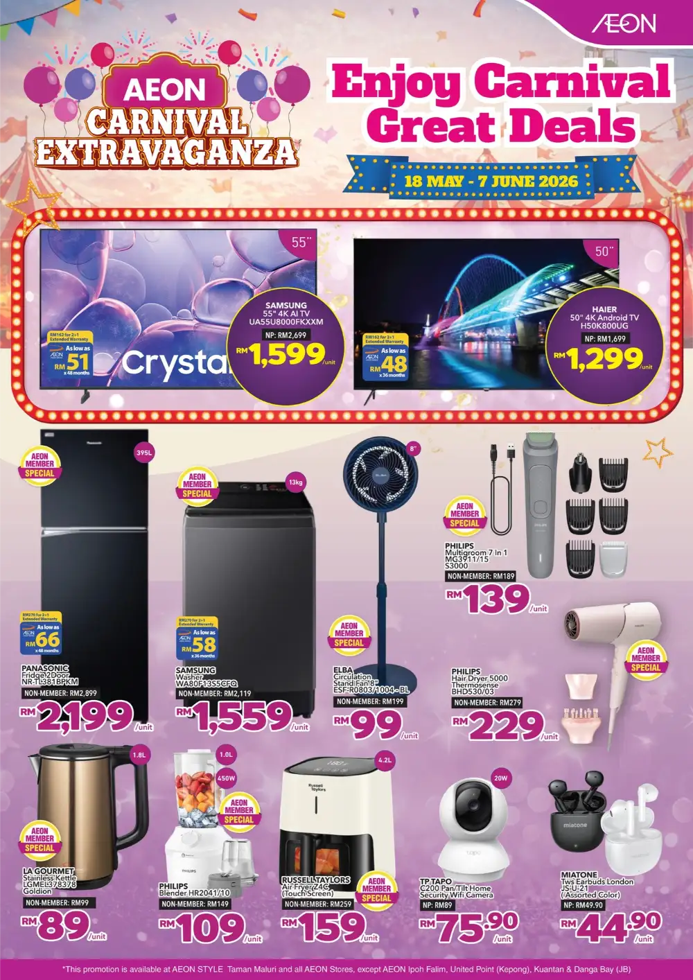 AEON Home Coordy Carnival Deals 2026 page 2